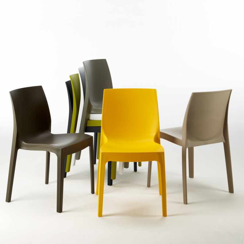 Set tavolo 90x90 cm + 4 sedie Rob Roy
