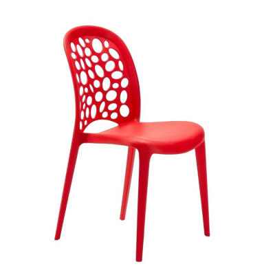 Sedia da cucina bar giardino impilabile interno ed esterno Pechino