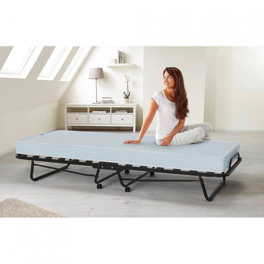 Lettino pieghevole 80x190 cm con materasso e doghe – Lucciola