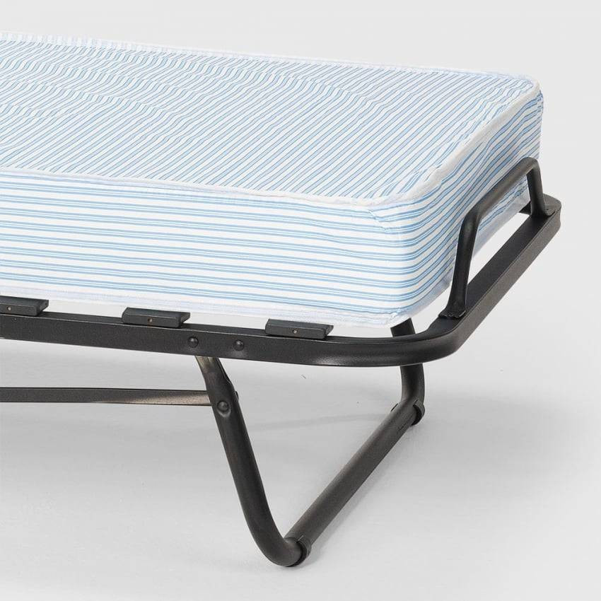 Lettino pieghevole 80x190 cm con materasso e doghe – Lucciola