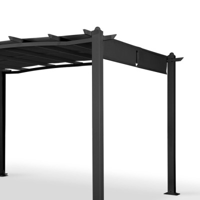 Pergola rettangolare alluminio 3x4 Stella - Design qualità