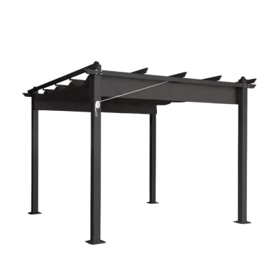 Pergola da giardino 3x3 alluminio Alba - Eleganza resistenza