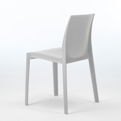 Set tavolo quadrato 90x90cm + 4 sedie bar Applejack