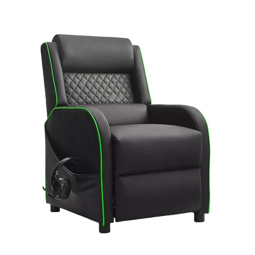 Poltrona gaming reclinabile ergonomica poggiapiedi confort Nebulosa