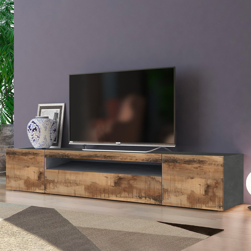 Casamati: Mobile TV Atlas 200cm con 2 porte e cassetto