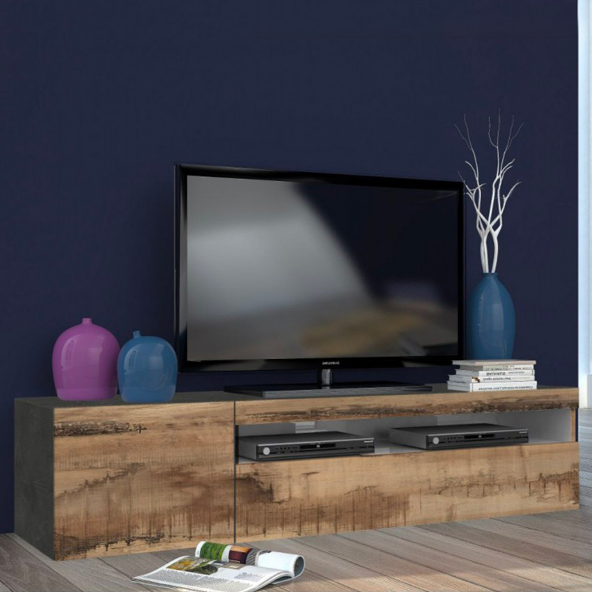 Casamati: Mobile TV Industriale 155cm Steel B