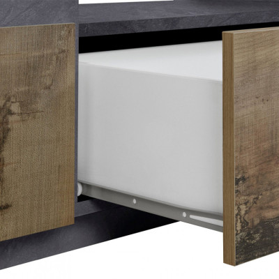 Casamati: Mobile TV 260x43cm Design Moderno Pixel