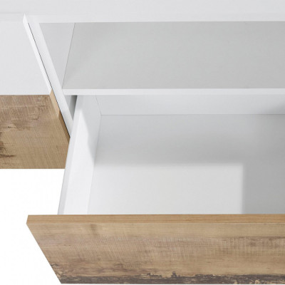 Casamati: Mobile TV Kronos 220x43cm Bianco Moderno