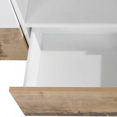 Casamati: Mobile TV Salotto Moderno in Legno Bianco