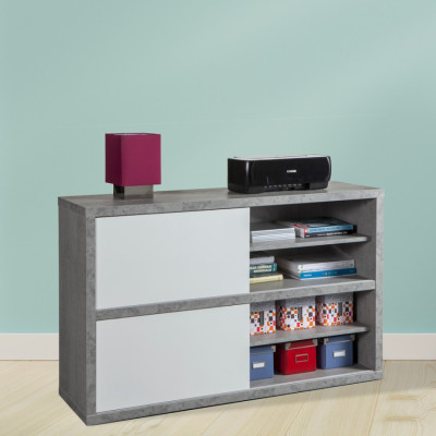 Casamati: Mobile TV Design Industriale Canyon