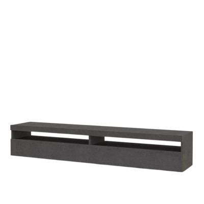 Casamati: Mobile TV Darko antracite 200cm, design moderno