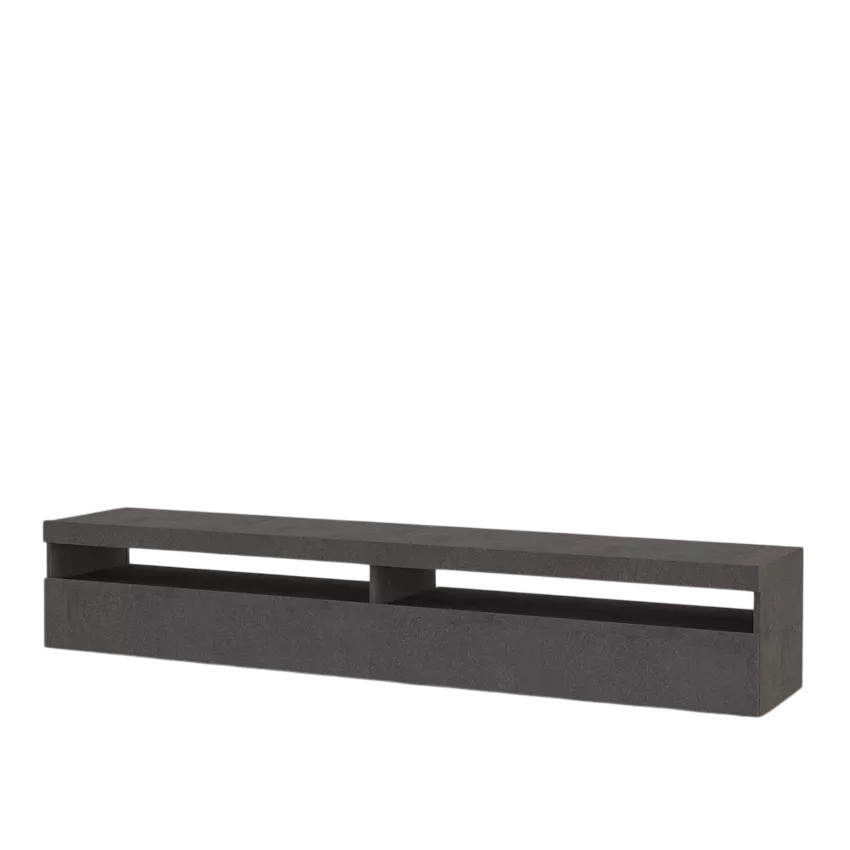 Casamati: Mobile TV Darko antracite 200cm, design moderno