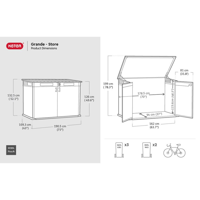 Casamati: Baule da Esterno GardenTool Box