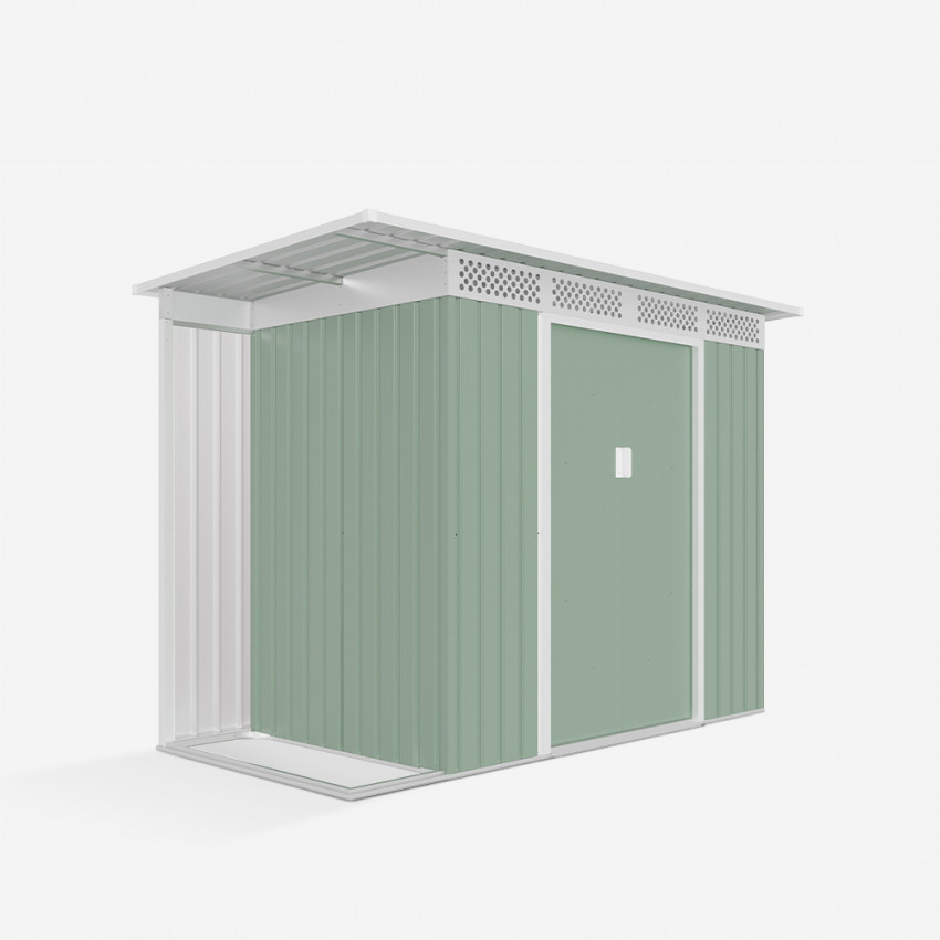 Casamati: Casetta Giardino MetalGreen 257x142x184cm