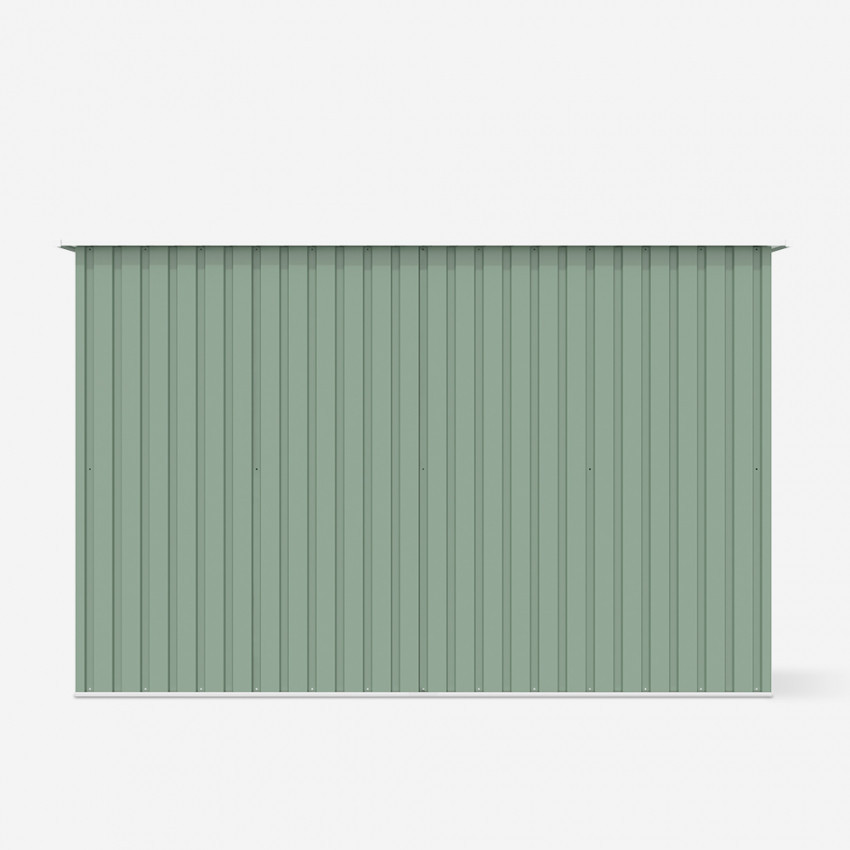 Casamati: Casetta Giardino SteelGreenBox in Lamiera Verde