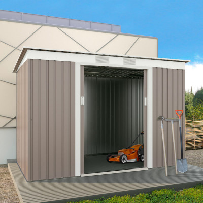 Casamati: Casetta Giardino Zincata SteelGreyBox
