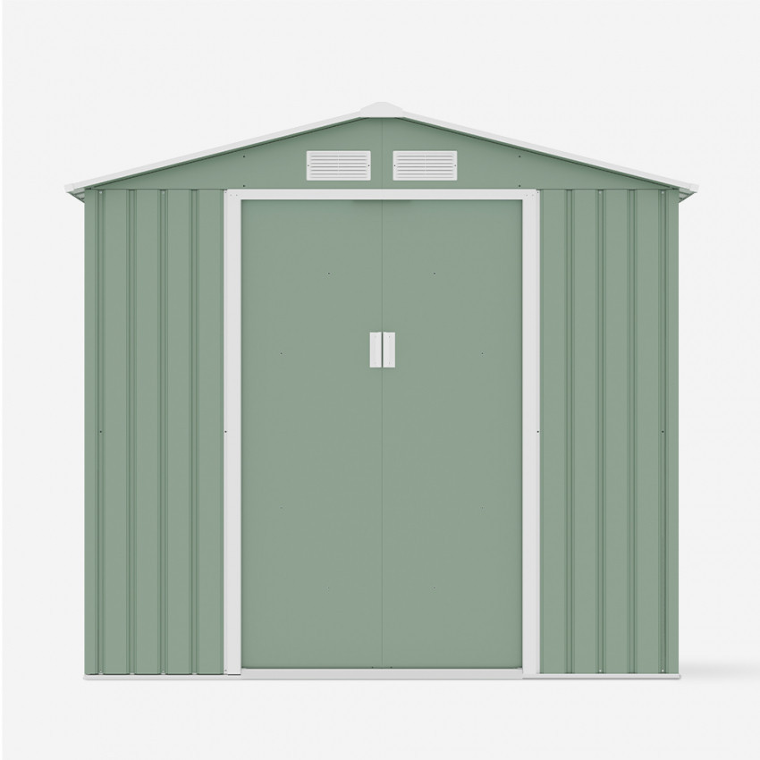 Casamati: Casetta Giardino Zincata Verde 213x191x195cm