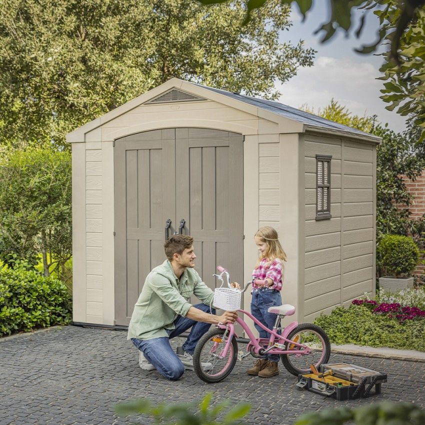 Casamati: Casetta Giardino 256.5x255x243cm FactorShedXL