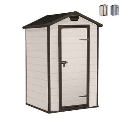 Casamati: Casetta Giardino PVC con Pavimento 129x103x196cm