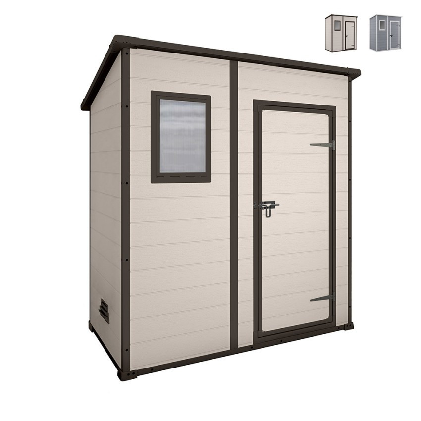 Casamati: Casetta Attrezzi Giardino PVC 6x4 PVCMini