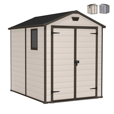 Casamati: Casetta Giardino PVC 185.8x236.8x227cm 6x8