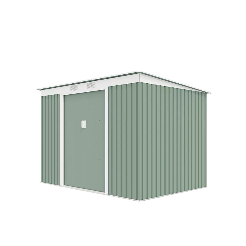 Casamati: Casetta Giardino SteelGreenBox in Lamiera Verde