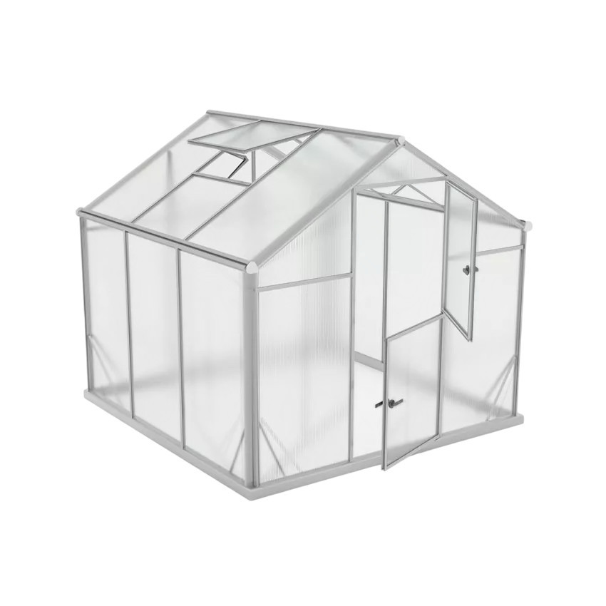 Casamati: Serra Alluminio Policarbonato AerisM 220x150x205h