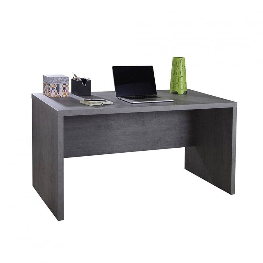 Scrivania compatta in legno dal design funzionale e robusto Felice