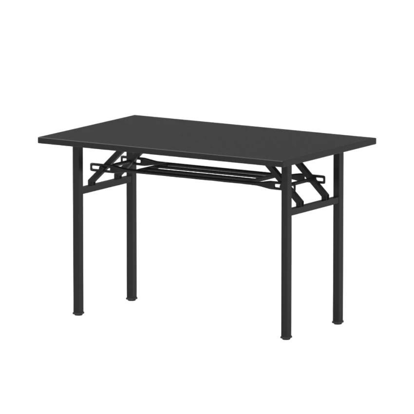 Scrivania compatta ripiegabile 120x60 cm a due livelli robusta Giorgio