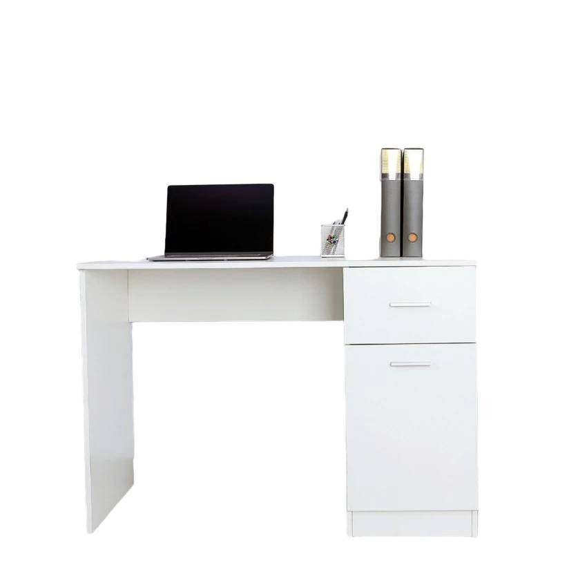 Scrivania compatta moderna con cassetto 110x45x77 cm Silvio