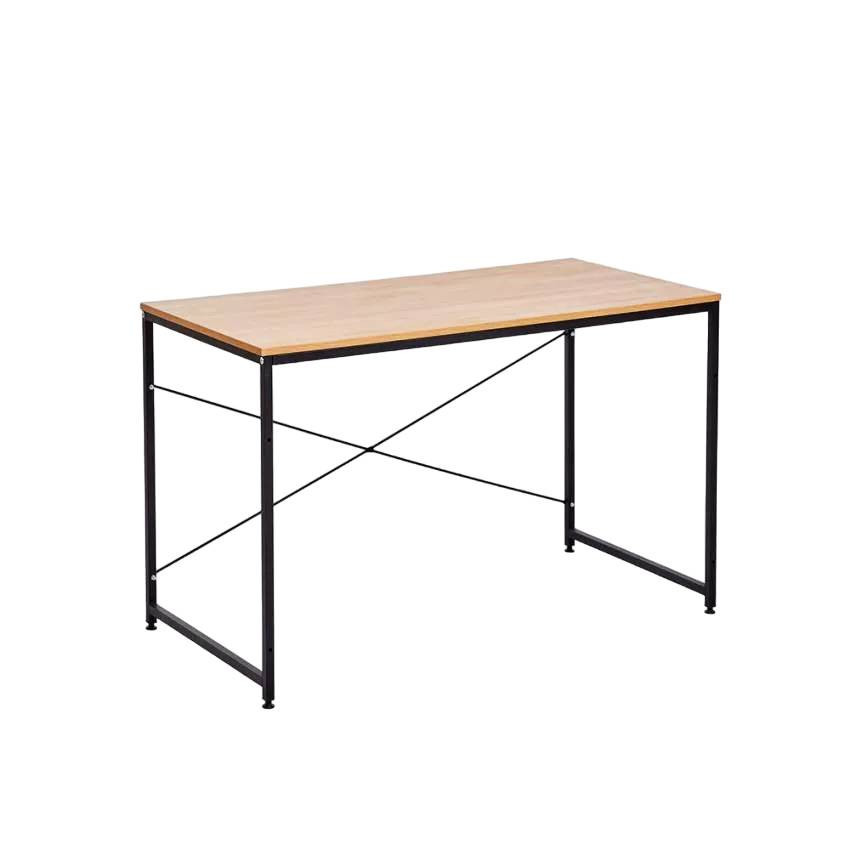 Scrivania in metallo e legno 150x60 industriale robusta Alba