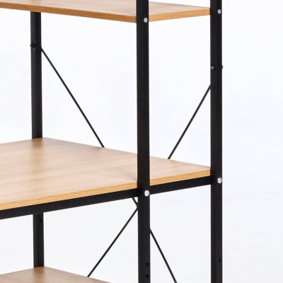 Scrivania angolare stile industriale 120x60 Cecilia