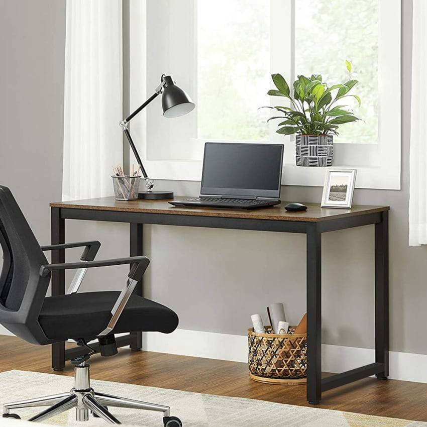 Scrivania 120x60 design moderno industriale minimalista Helena