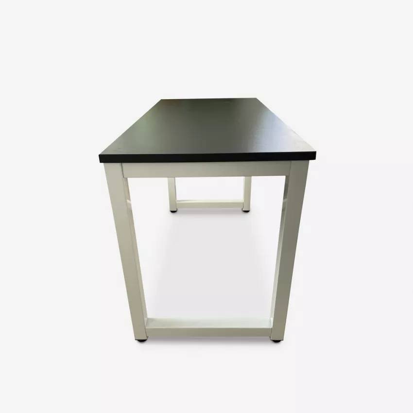 Scrivania design in metallo 120x60 moderna rettangolare Jacopo