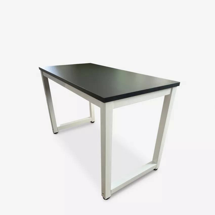 Scrivania design in metallo 120x60 moderna rettangolare Jacopo