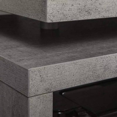 Scrivania ad angolo 170x140 cm robusta moderna minimalista Paolo