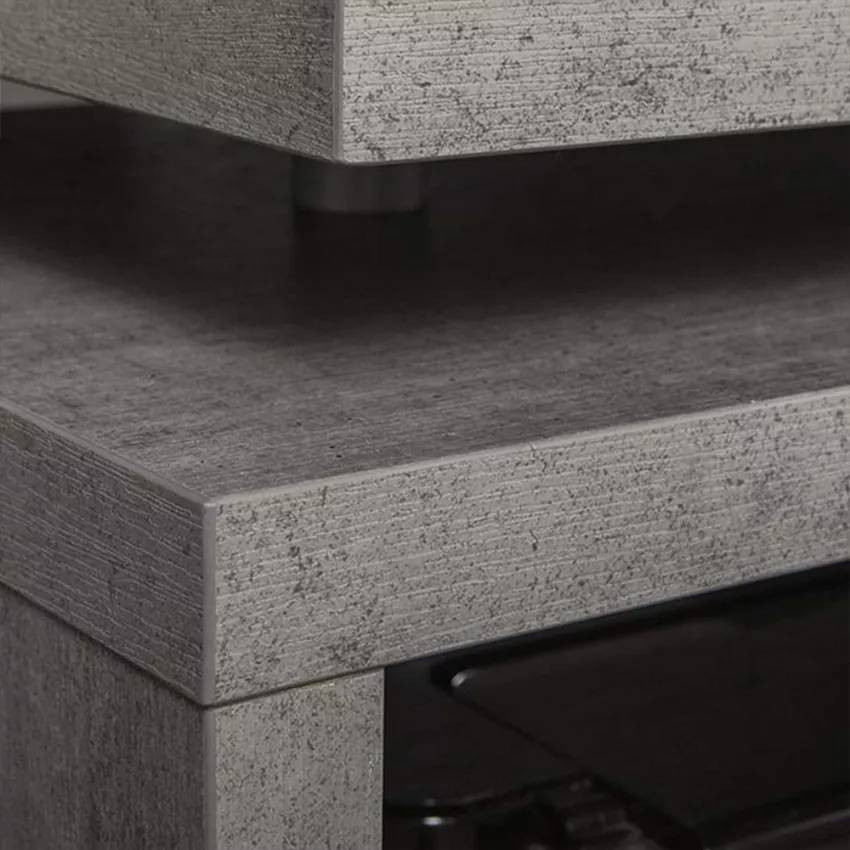Scrivania ad angolo 170x140 cm robusta moderna minimalista Paolo