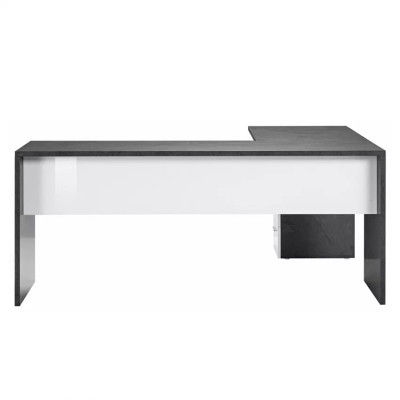 Scrivania ad angolo 180x160 con cassettiera a 3 cassetti Daniela