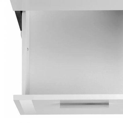 Scrivania ad angolo 180x160 con cassettiera a 3 cassetti Daniela