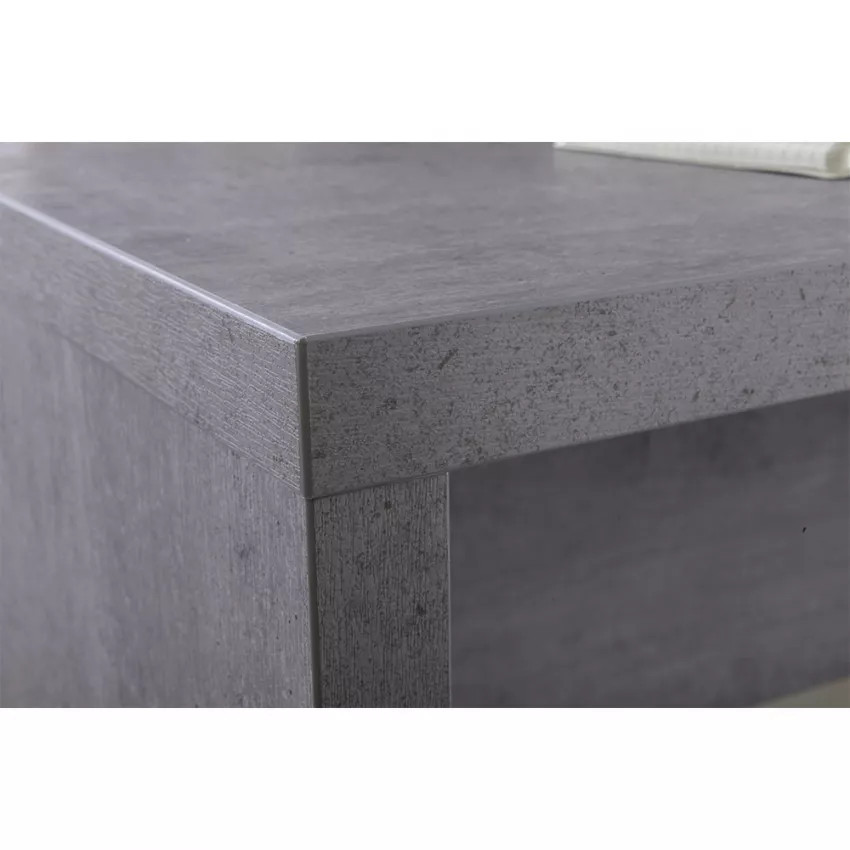 Scrivania compatta in legno dal design funzionale e robusto Felice