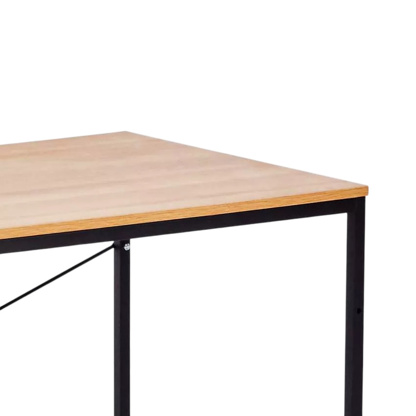 Scrivania in metallo e legno 150x60 industriale robusta Alba