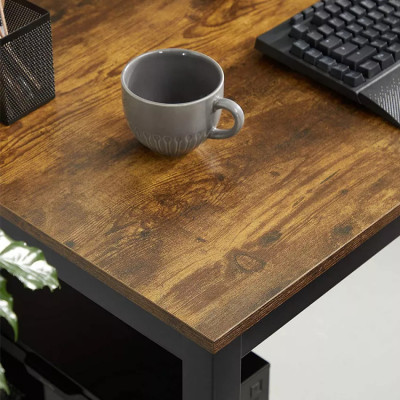 Scrivania 120x60 design moderno industriale minimalista Helena