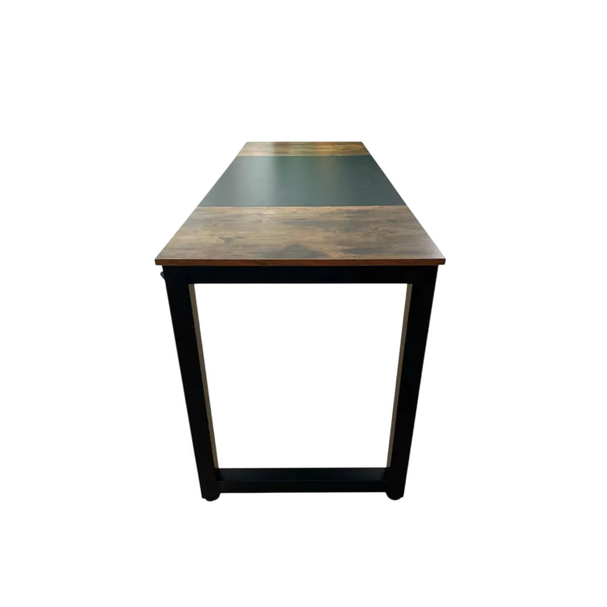 Scrivania industriale in metallo gancio per cuffie incluso 160x60 Lia