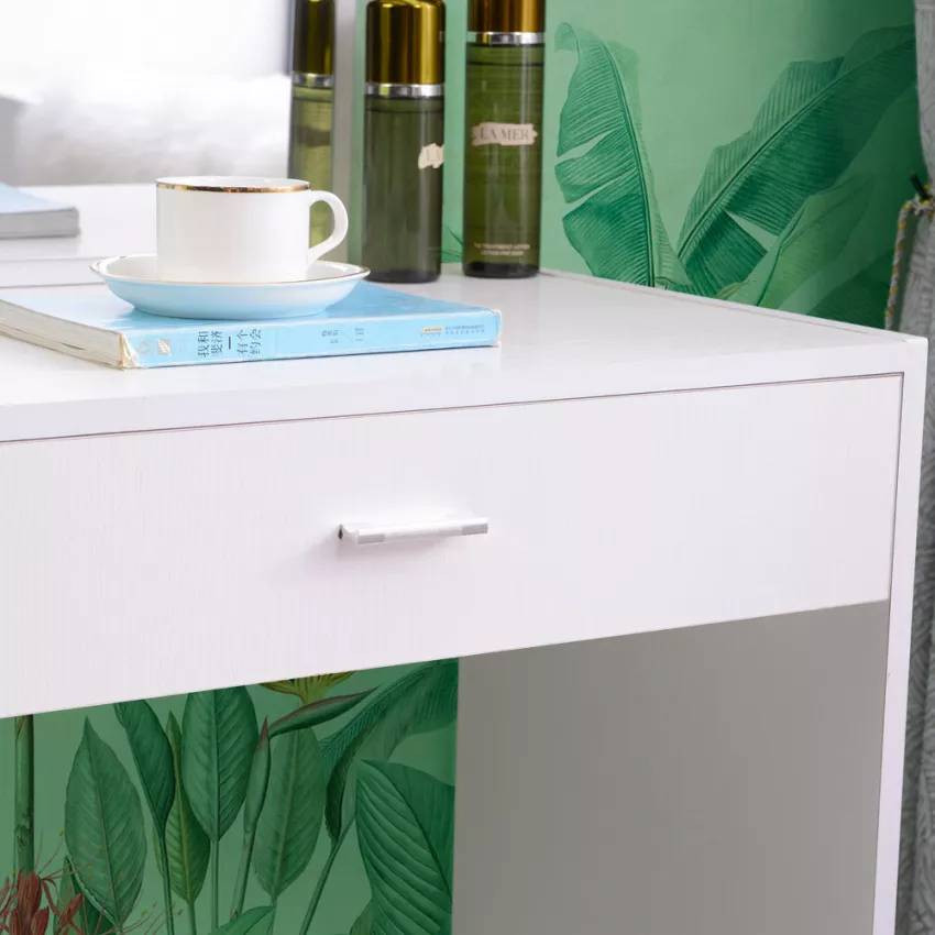 Postazione trucco coiffeuse di design moderno con sgabello Roberts