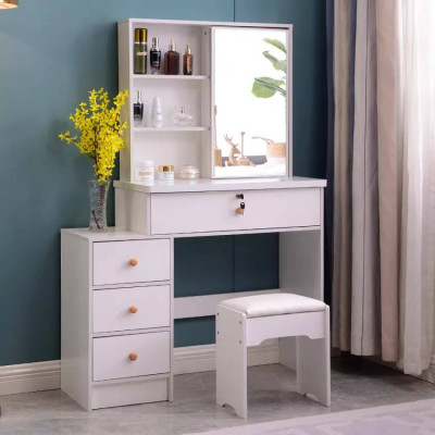 Postazione trucco con specchio scorrevole moderno Berry