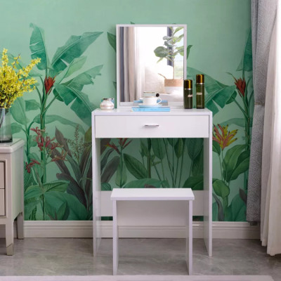 Postazione trucco coiffeuse di design moderno con sgabello Roberts