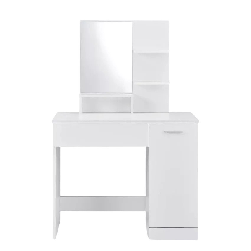 Postazione trucco con cassetto e specchio moderno Ryan