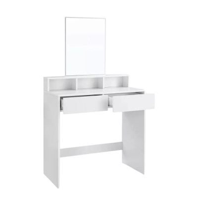 Postazione trucco moderno con specchio e cassetti Hayek