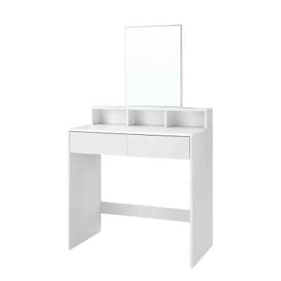 Postazione trucco moderno con specchio e cassetti Hayek