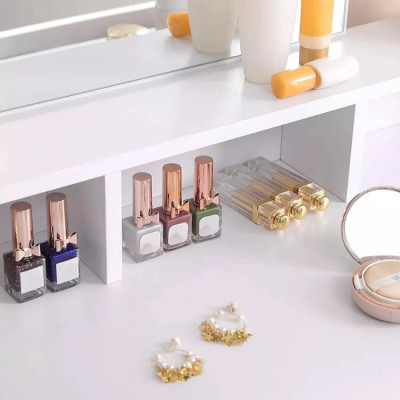 Postazione trucco moderno con specchio e cassetti Hayek